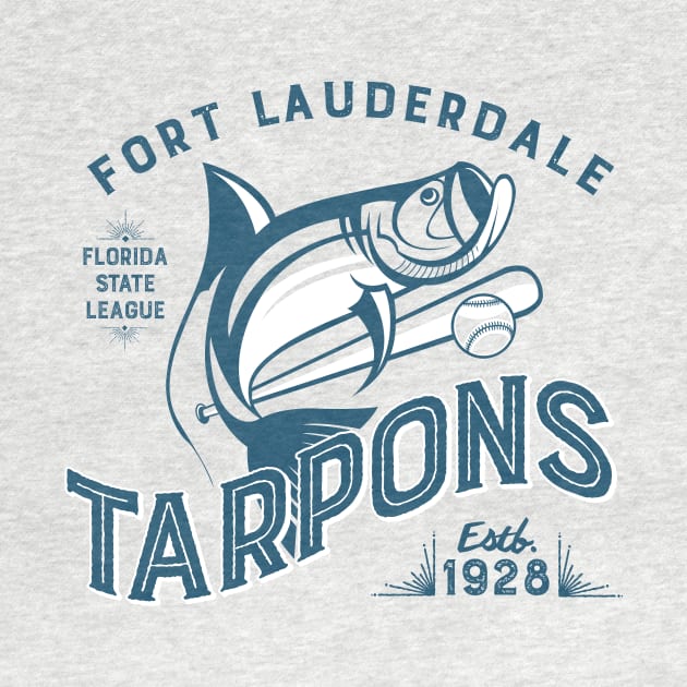 Fort Lauderdale Tarpons by MindsparkCreative